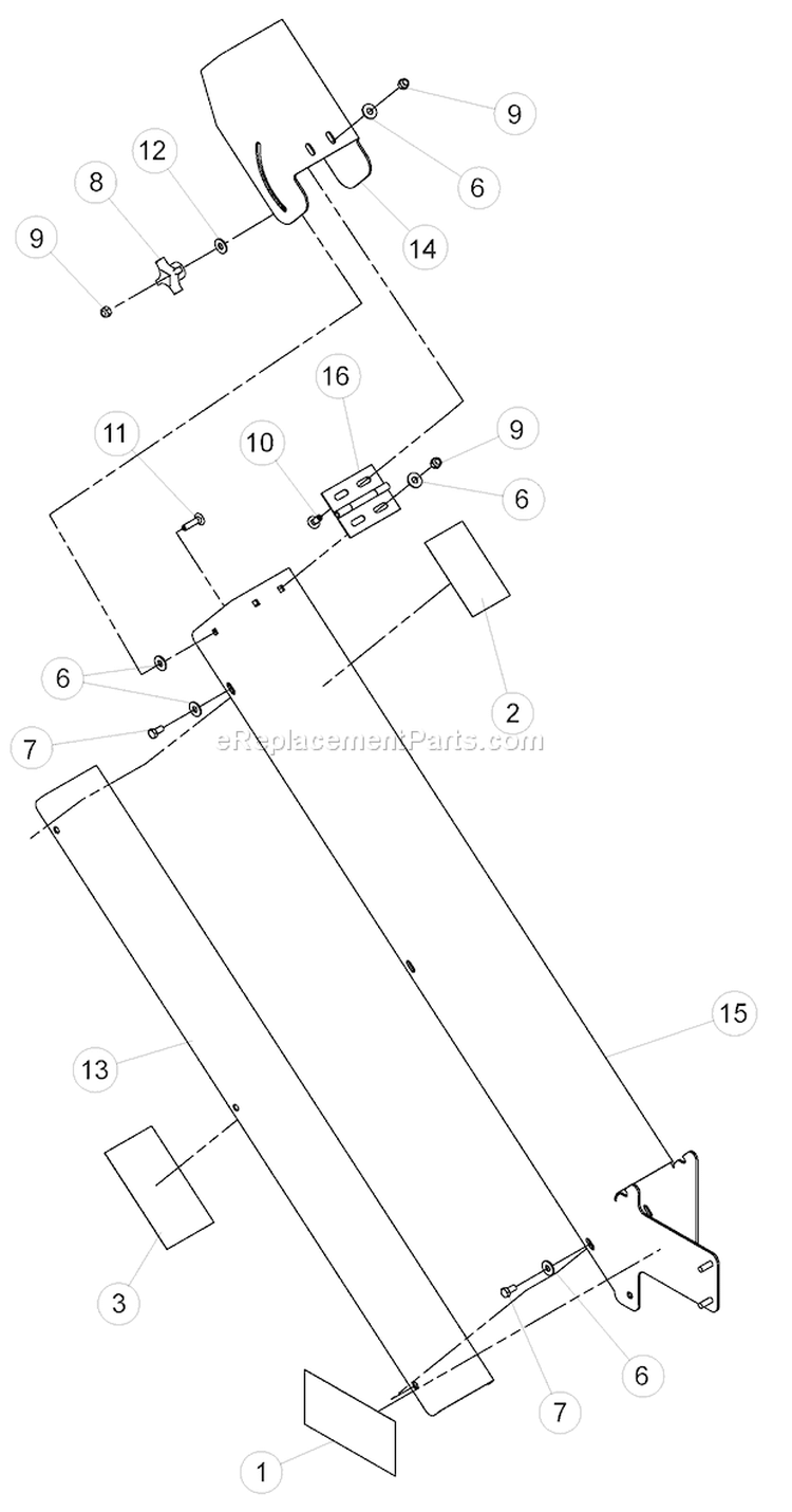 74634-00,áOptionaláDischargeáKit Diagram and Parts List for CH450H  Bear Cat Chipper Shredder